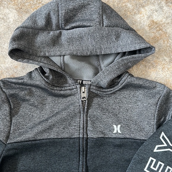 Boys Hurley Zip Up Hoodie - Picture 3 of 5